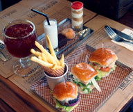 Burger Afternoon Tea & Prosecco at BRGR.CO London featured offer thumbnail