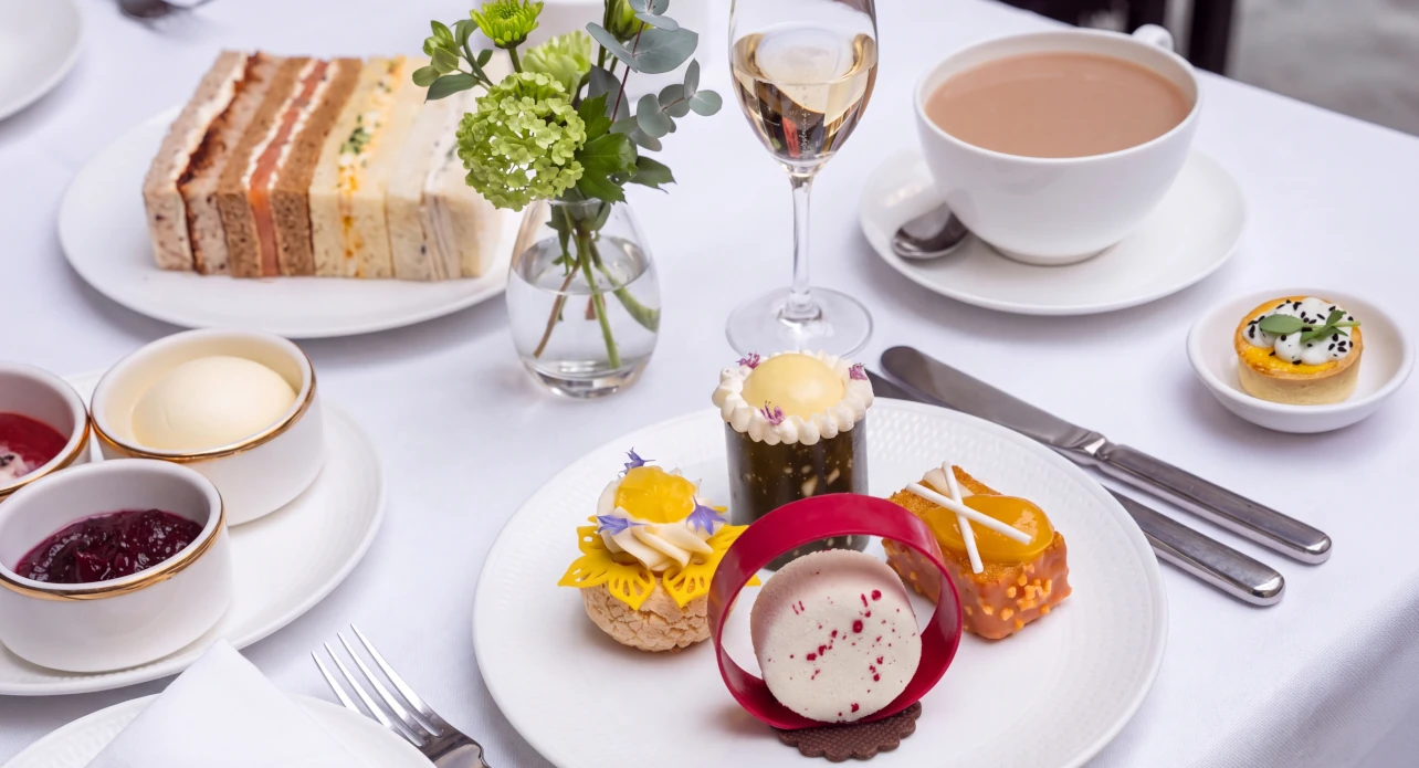 Autumn Afternoon Tea St Pancras Hotel