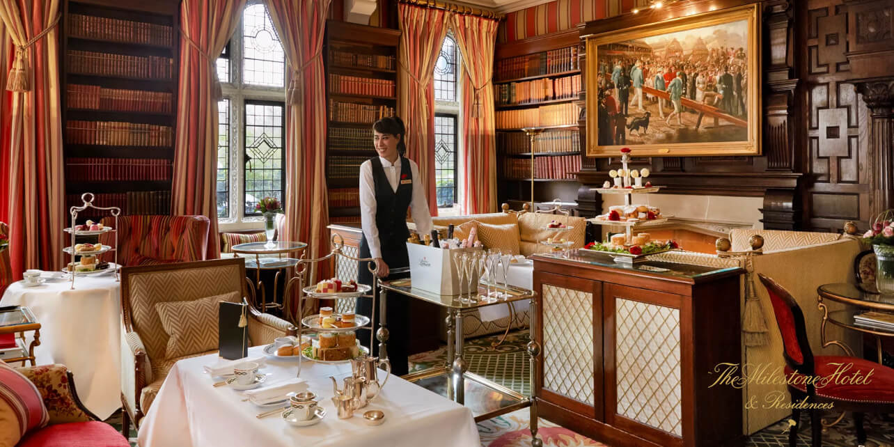 Afterrnoon Tea at The Milestone Hotel