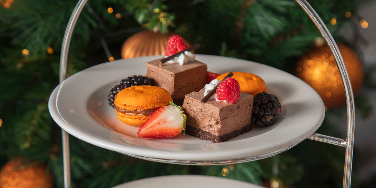 Festive Afternoon Tea Desserts At Garden Room Milner York
