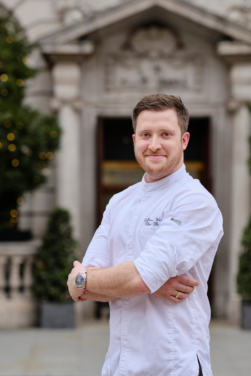 Head Pastry Chef at The Rose Lounge Jamie Warley