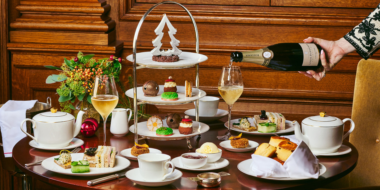Festive Afternoon Tea Raffles London (1)