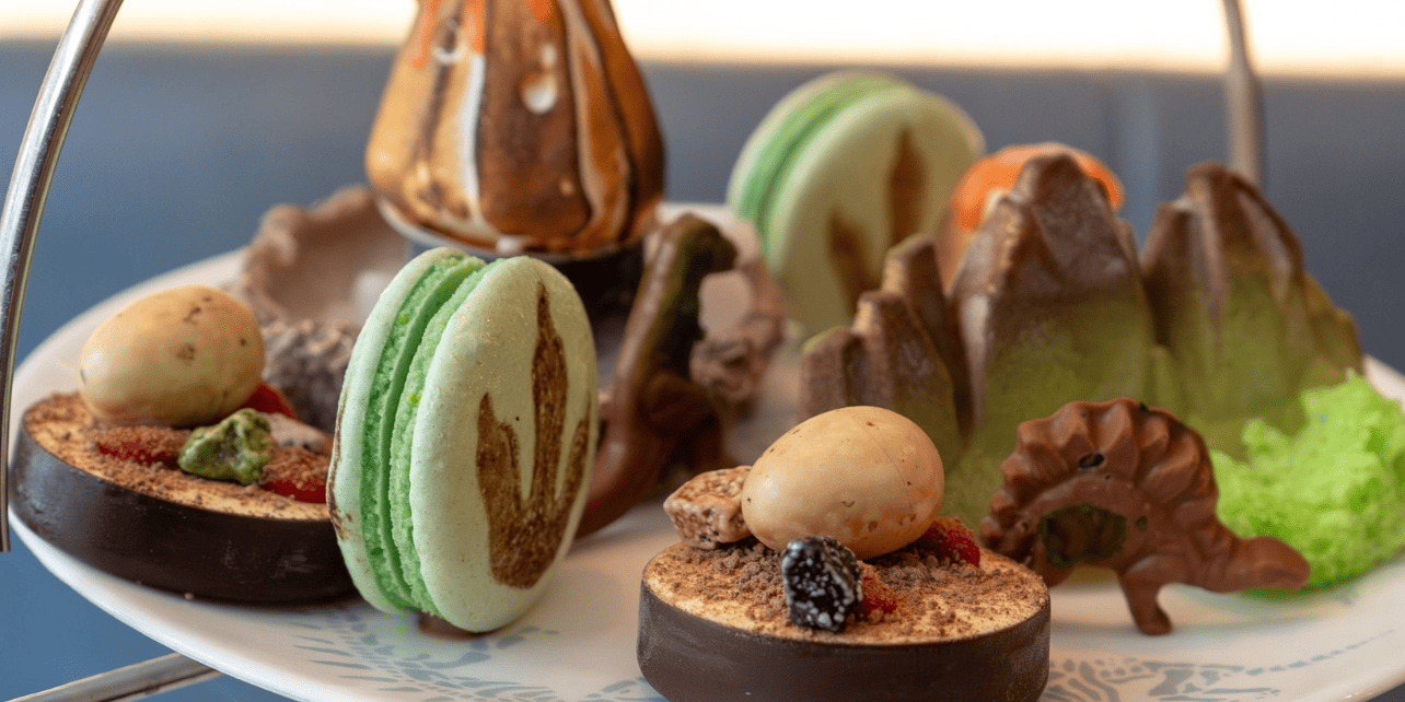 Jurassic Afternoon Tea Pastries
