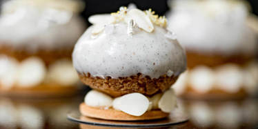 Green Almond, Spanish Almond Blossom and Tahitian Vanilla Choux Pastry Recipe