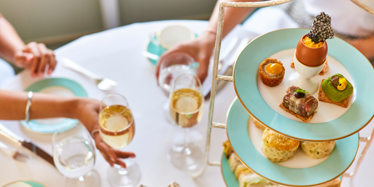 Full Afternoon Tea selection at Fortnum and Mason