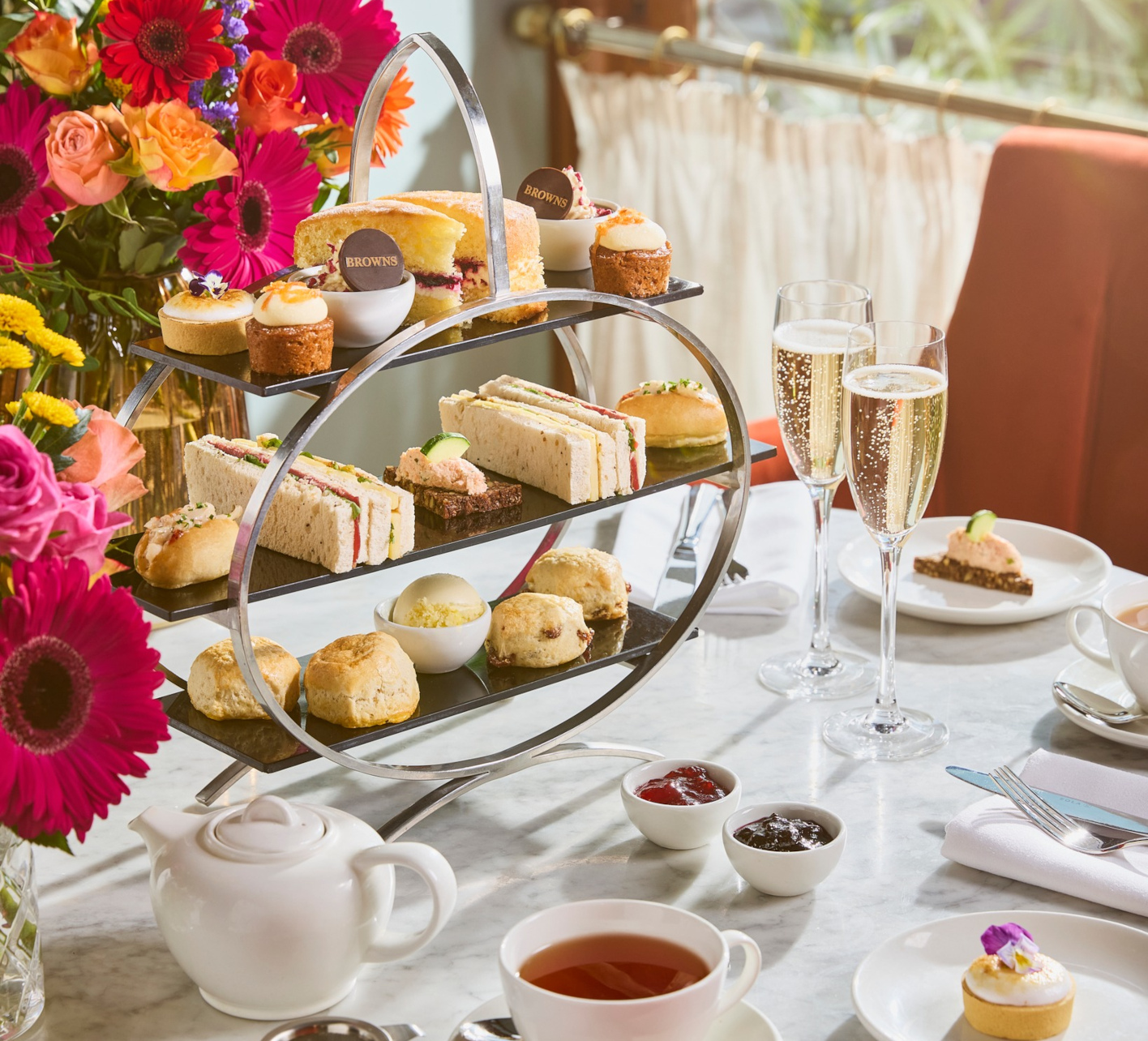 Afternoon Tea at Browns Brasserie & Bar - Kingston | Book Now | UK Guide