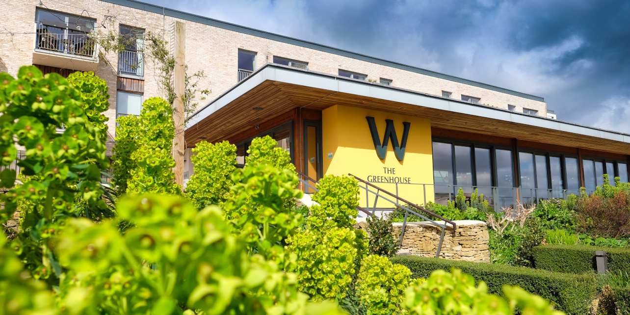 Exterior of The Greenhouse at Wadswick Green