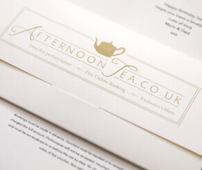 AfternoonTea.co.uk Gift Voucher Wallet